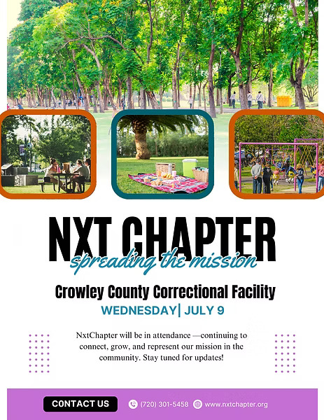 Crowley County Correctional Facility - NXT Chapter Outreach
